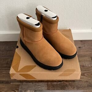 Koolaburra by Ugg Mini Hybrid Waterproof Faux Fur Lined Boots NIB